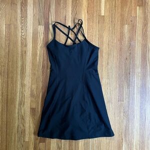 Abercrombie YPB sculptLUX Strappy-Back Mini Dress athletic dress